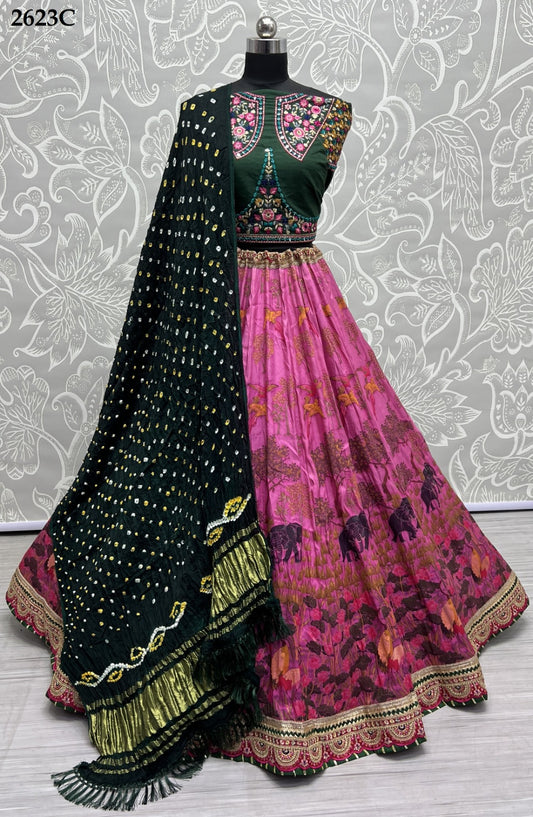 2623C Anjani Art Lehenga Choli
