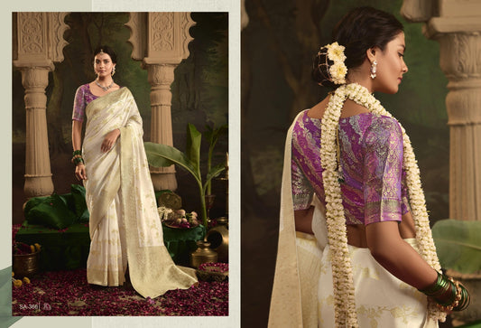 366 Raas Kimora Sindhuri Dola Silk Sarees