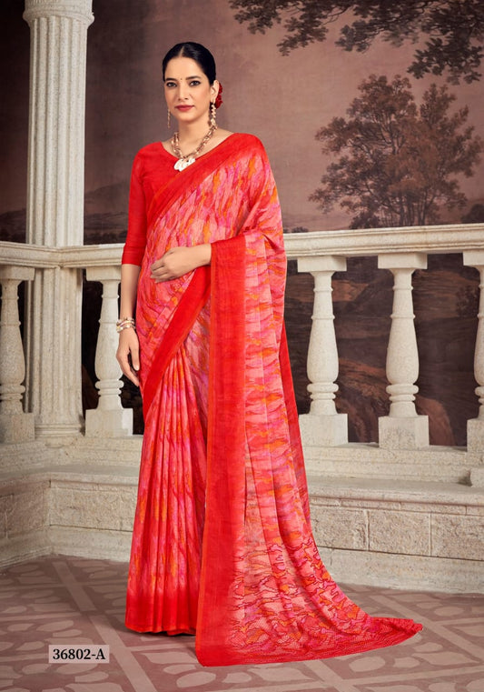 36802A Star Vol 173 Ruchi Chiffon Sarees
