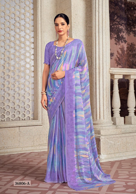 36806A Star Vol 173 Ruchi Chiffon Sarees