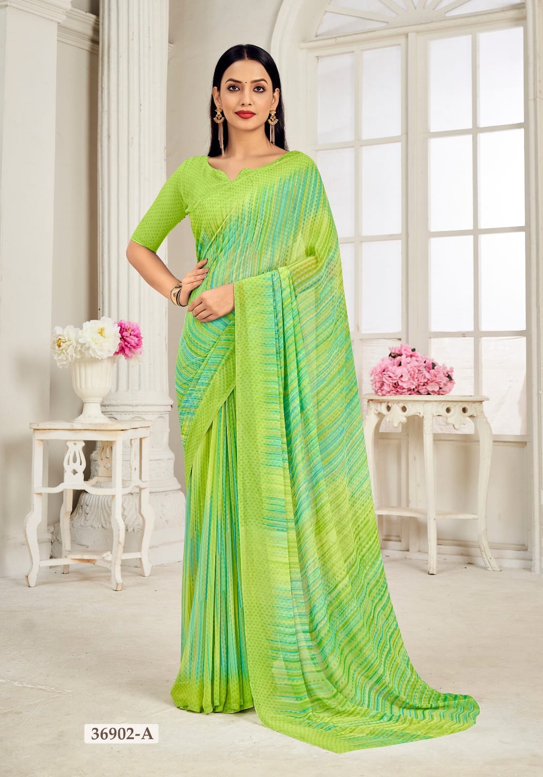 36902A Ragaa Vol 11 Ruchi Georgette Sarees