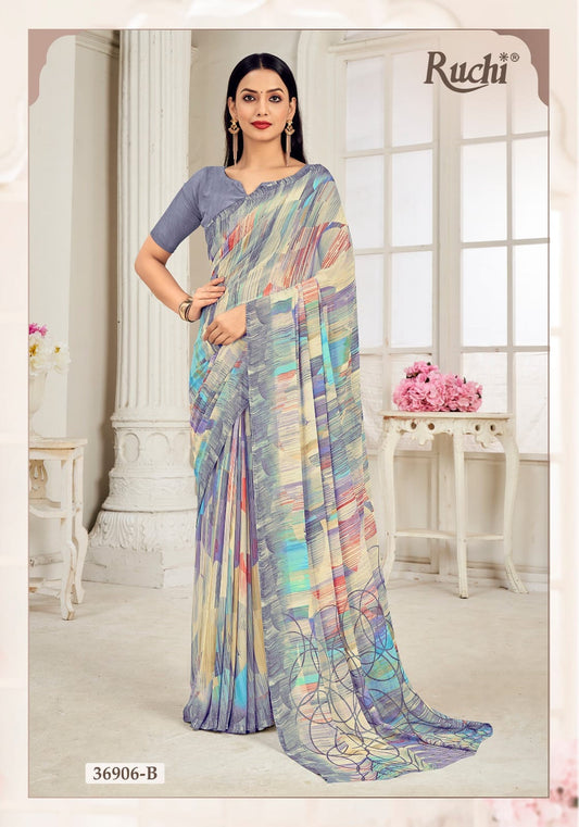 36906B Ragaa Vol 11 Ruchi Georgette Sarees
