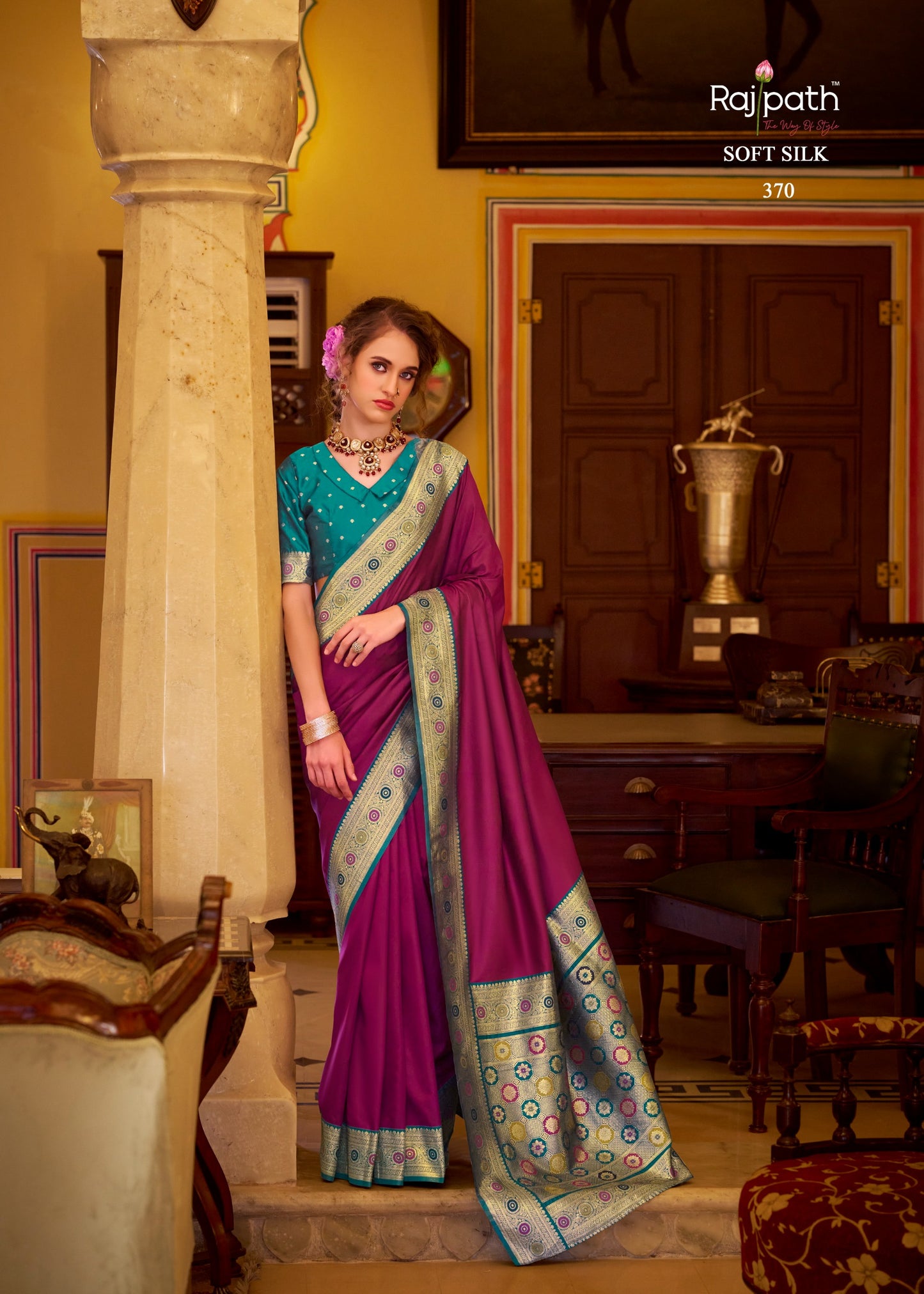 370 Chhaya Rajpath Silk Sarees