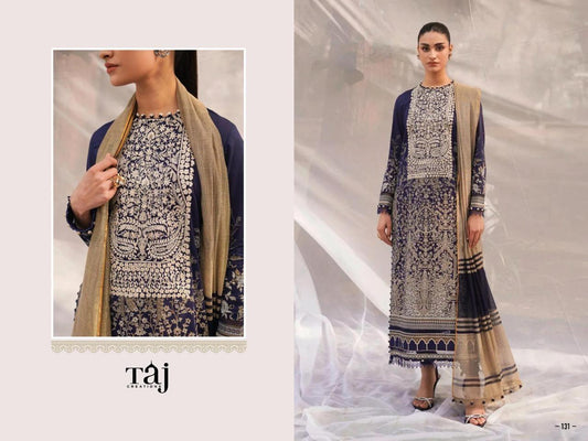Jade Solitaire-131 Taj Creations Pakistani Salwar Suits