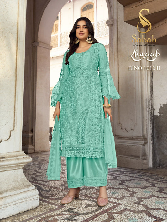 1012H Khwaab Sabah Unstitched Suits