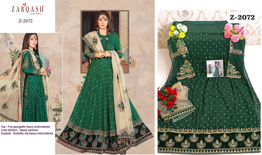 Z-2072 Zarqash Pakistani Salwar Suits