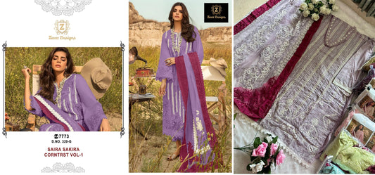 320G Ziaaz Designs Pakistani Salwar Suits