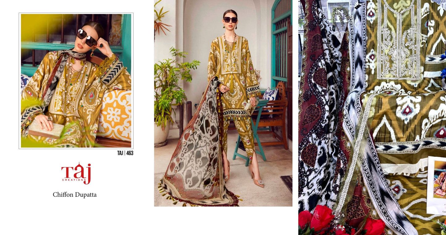 463 Taj Creations Pakistani Salwar Suits