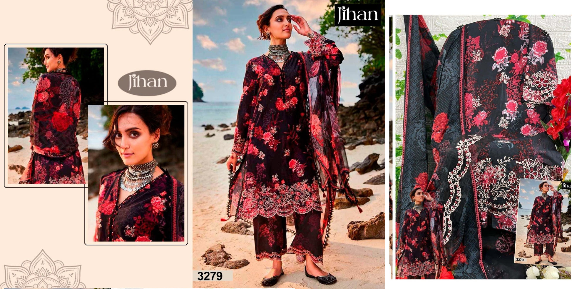3279 Jihan Pakistani Salwar Suits