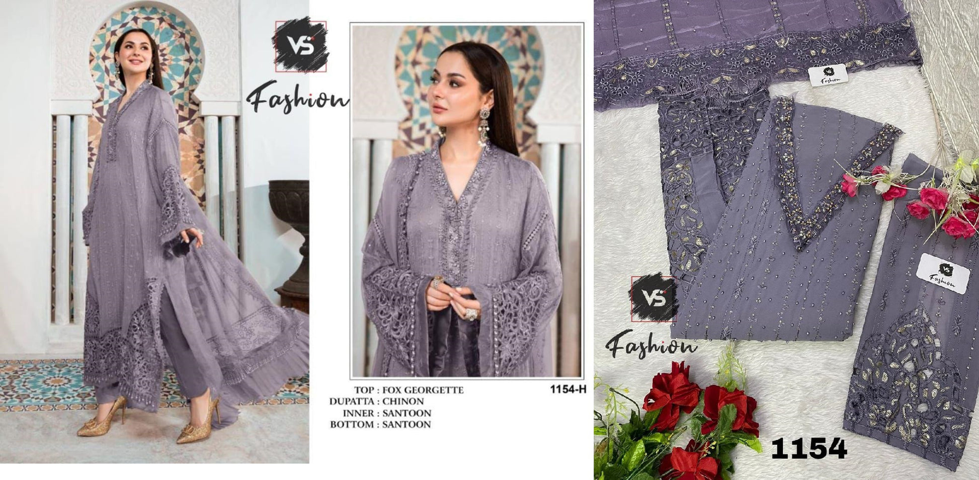 1154H Vs Fashion Pakistani Salwar Suits