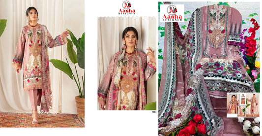 1003 Aasha Designer Pakistani Salwar Suits