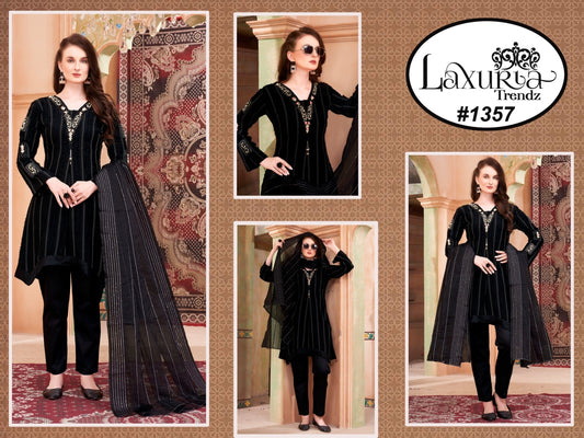 1357 Laxuria Trendz Pakistani Readymade Suits