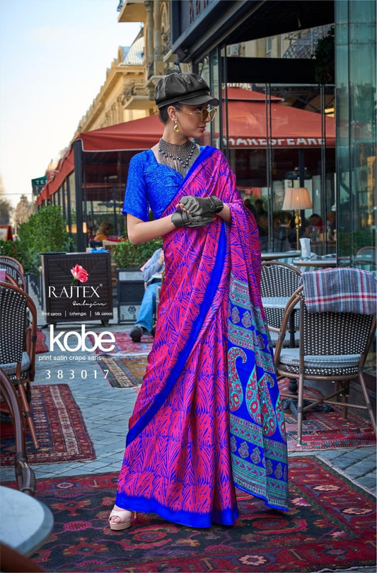 383017 Kobe Rajtex Sarees