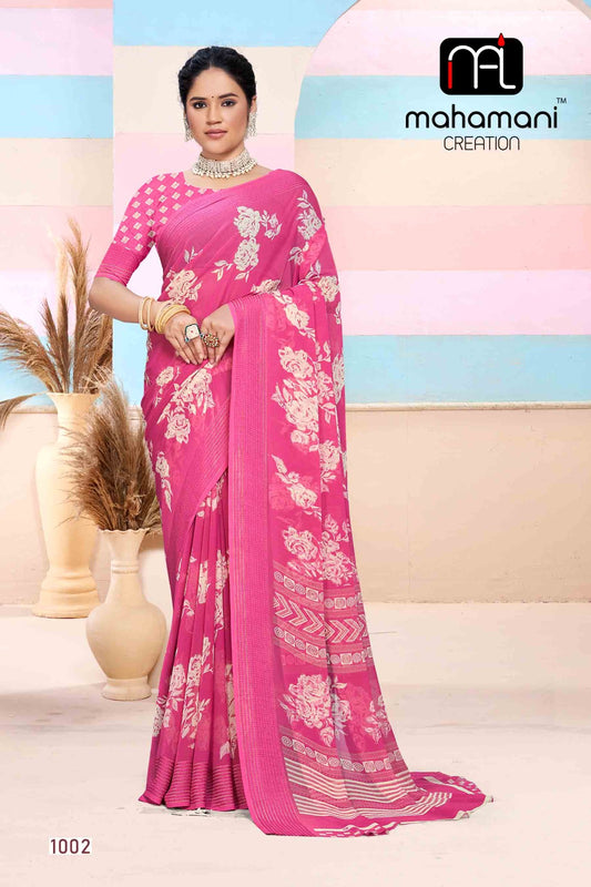 1002 Jaya Vol 2 Mahamani Creation Sarees
