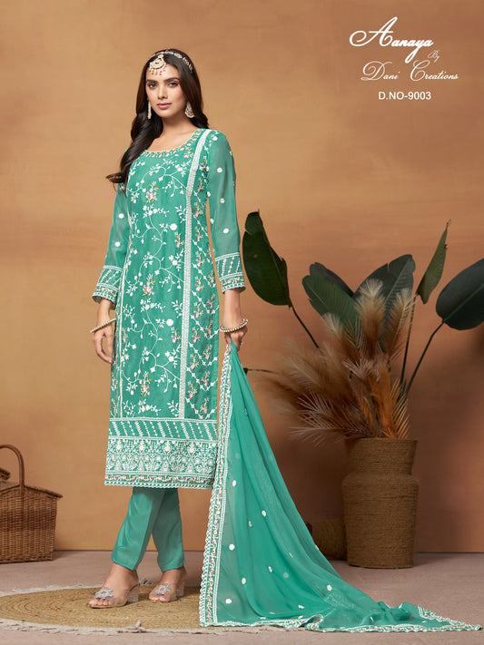 9003 Aanaya Vol 190 Dani Creation Pakistani Salwar Suits