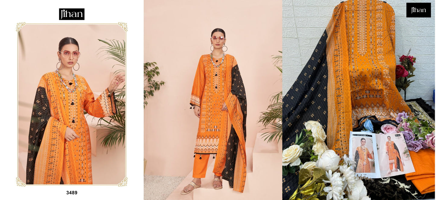 3489 Scarlet Vol 4 Jihan Pakistani Salwar Suits