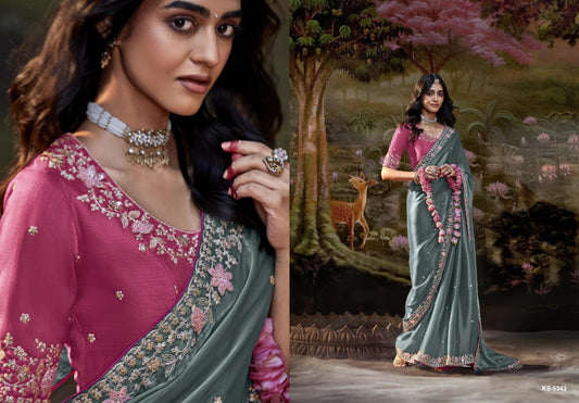 5343 Kajal Vol 15 Kimora Sarees