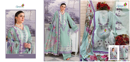 7101A Jade Saniya Trendz Pakistani Salwar Suits
