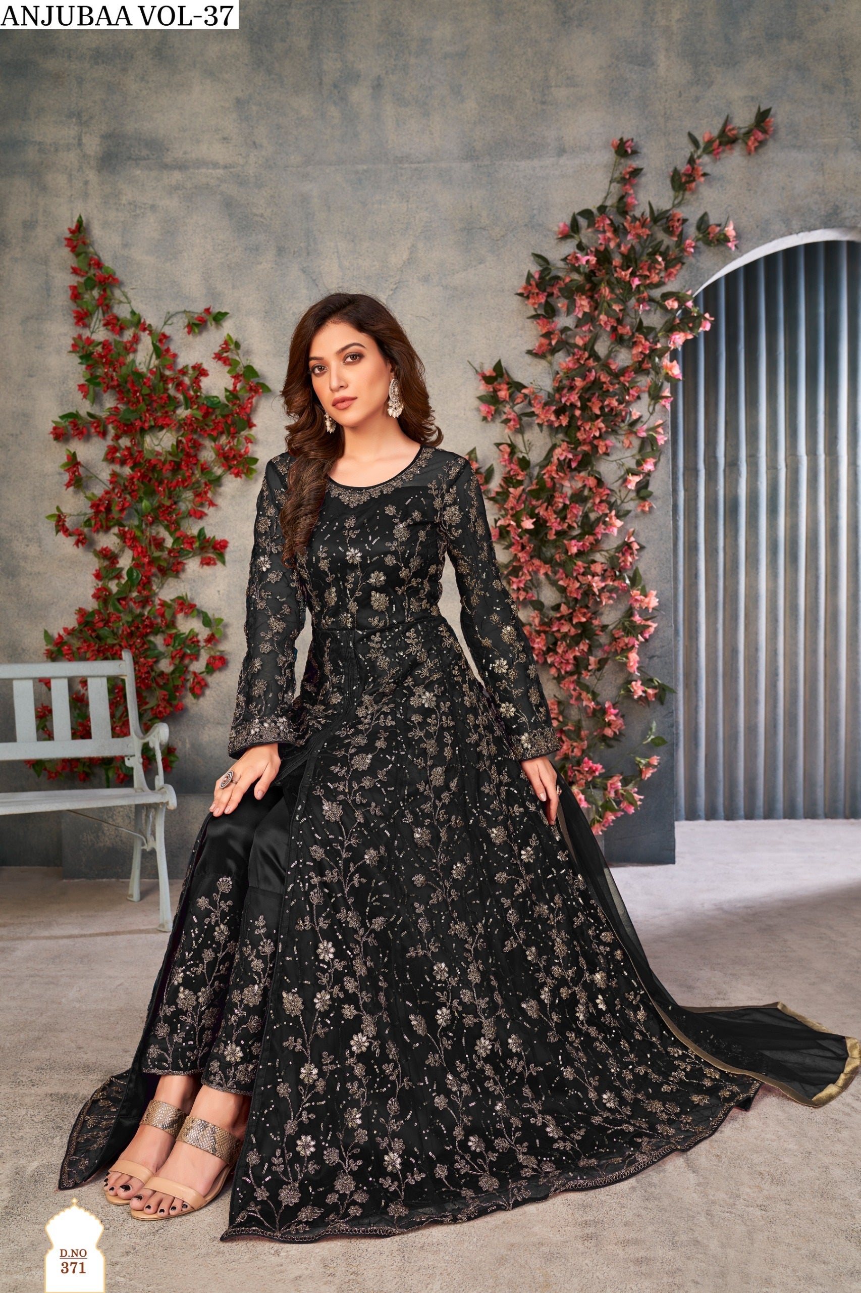 371 Vol 37 Anjubaa Anarkali Unstitched Suits