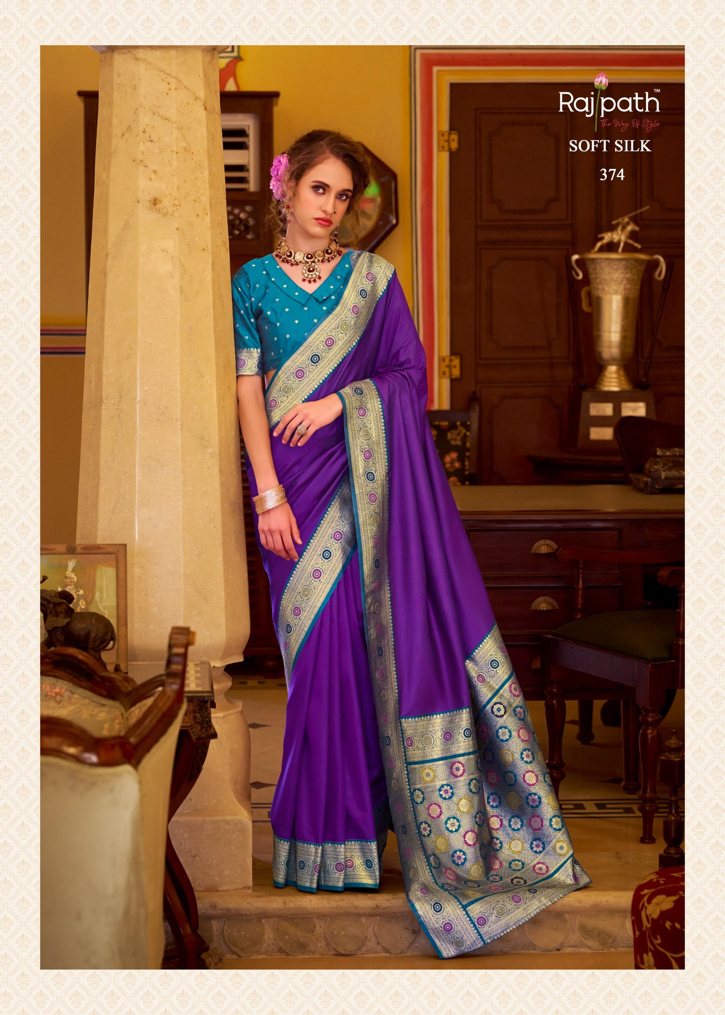 374 Chhaya Rajpath Silk Sarees