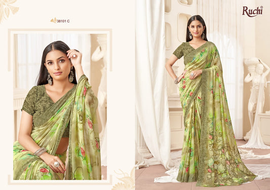 38101 C Ragaa Vol-16 Ruchi Georgette Sarees