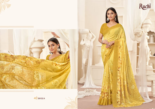 38102 A Ragaa Vol-16 Ruchi Georgette Sarees