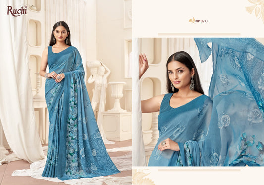 38102 C Ragaa Vol-16 Ruchi Georgette Sarees
