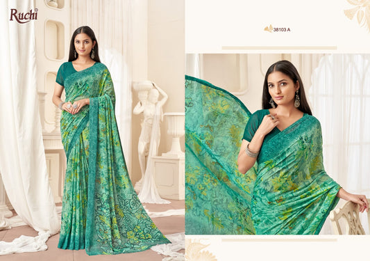 38103 A Ragaa Vol-16 Ruchi Georgette Sarees