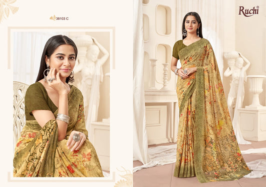 38103 C Ragaa Vol-16 Ruchi Georgette Sarees