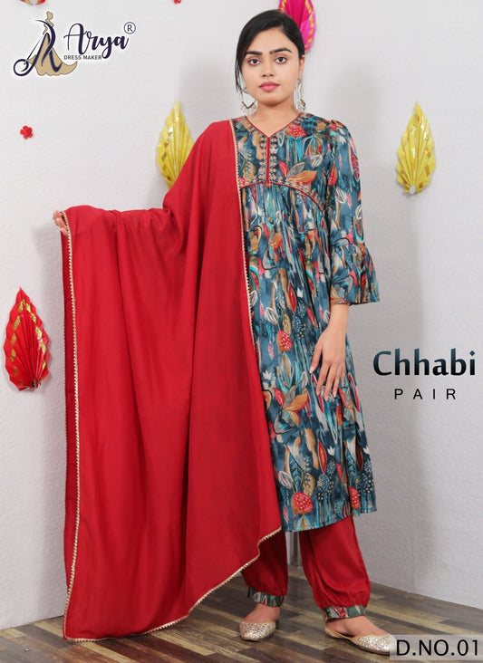 01 Chhabi Adm Readymade Suits