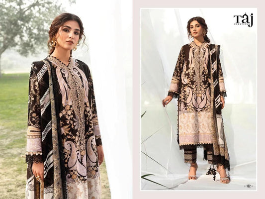 Jade Solitaire-132 Taj Creations Pakistani Salwar Suits