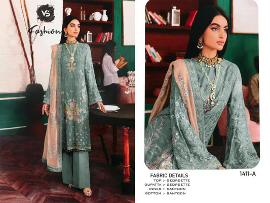 1411-A Vs Fashion Pakistani Salwar Suits