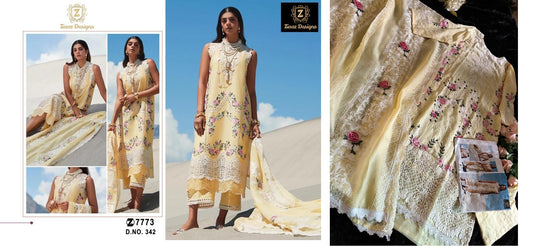 342 Ziaaz Designs Pakistani Salwar Suits