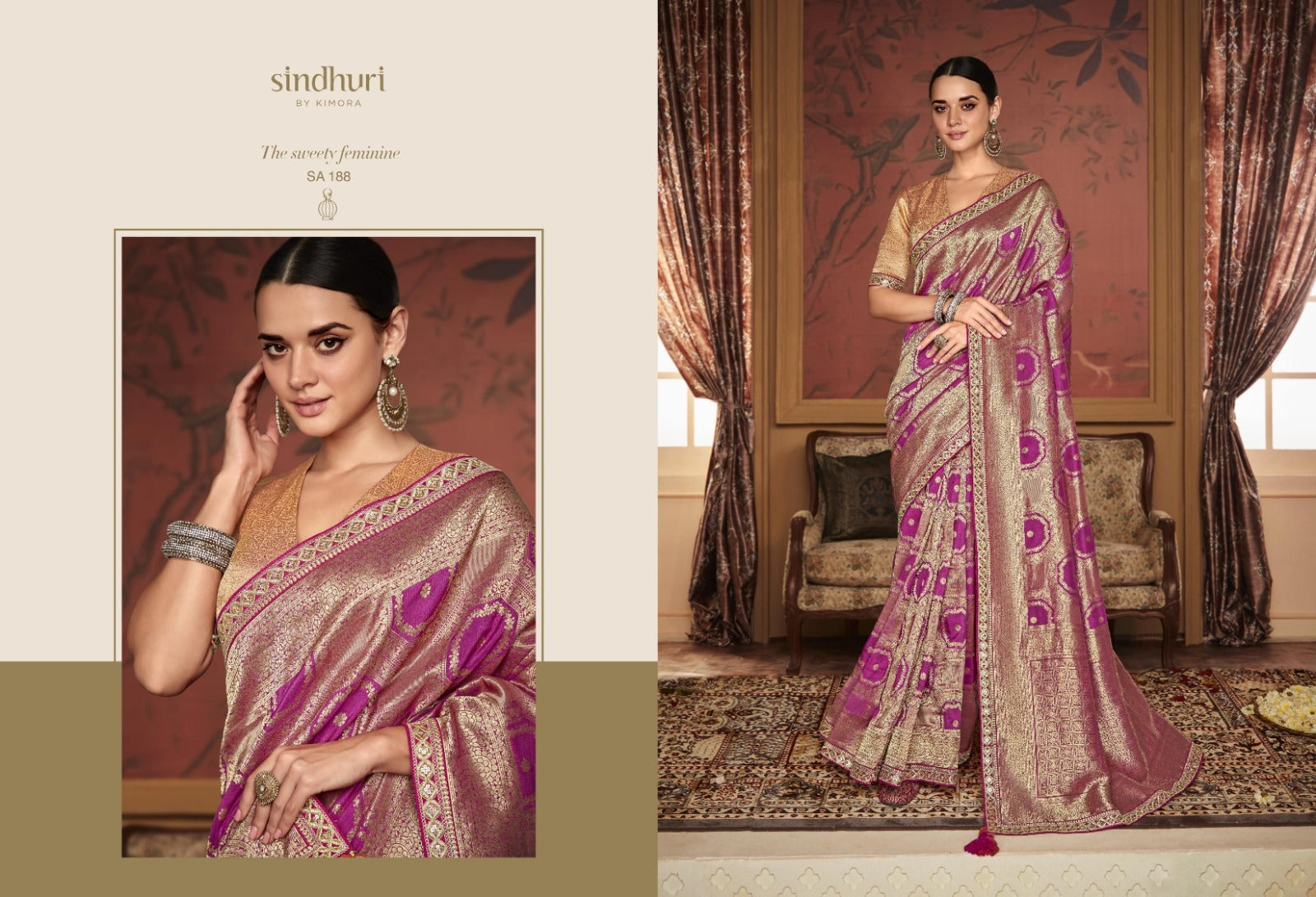 188 Maharani Sindhuri Sarees