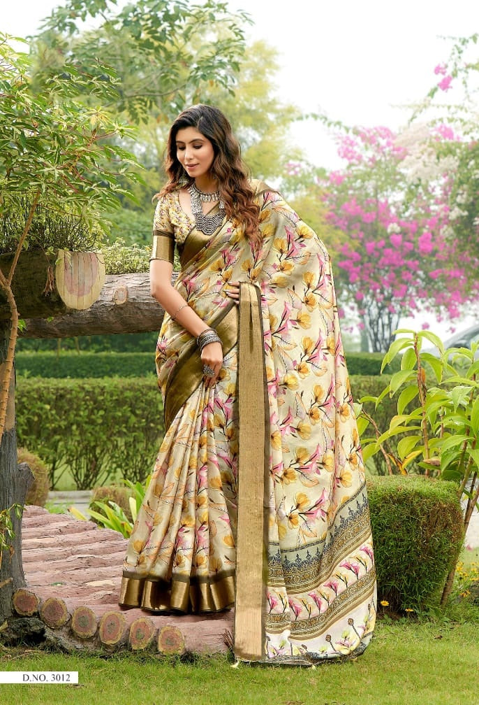 3012 Vaani Mahamani Creation Sarees