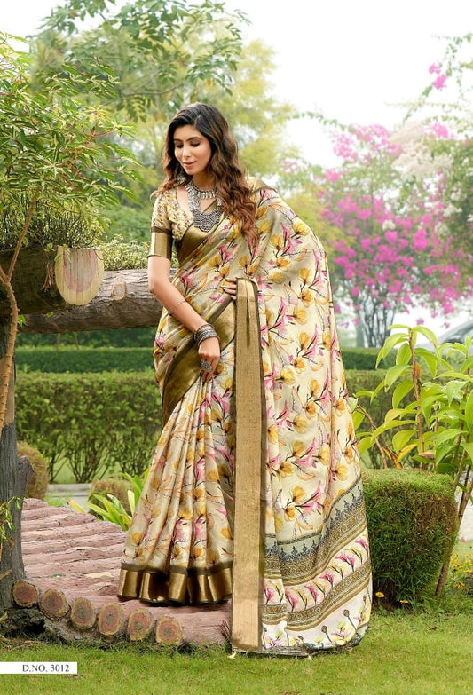 3012 Vaani Mahamani Creation Sarees