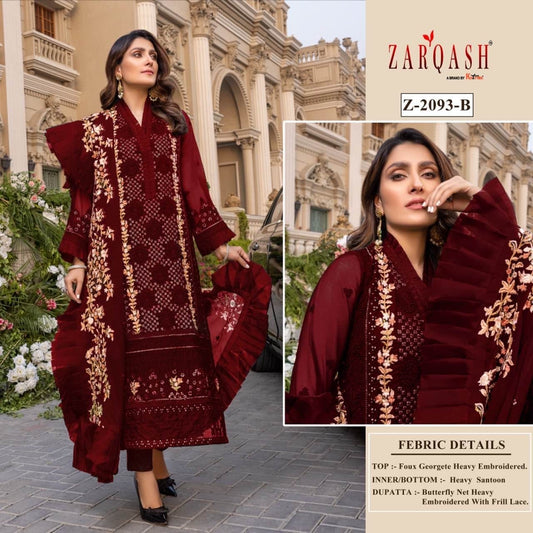 Z-2093B Zarqash Pakistani Salwar Suits