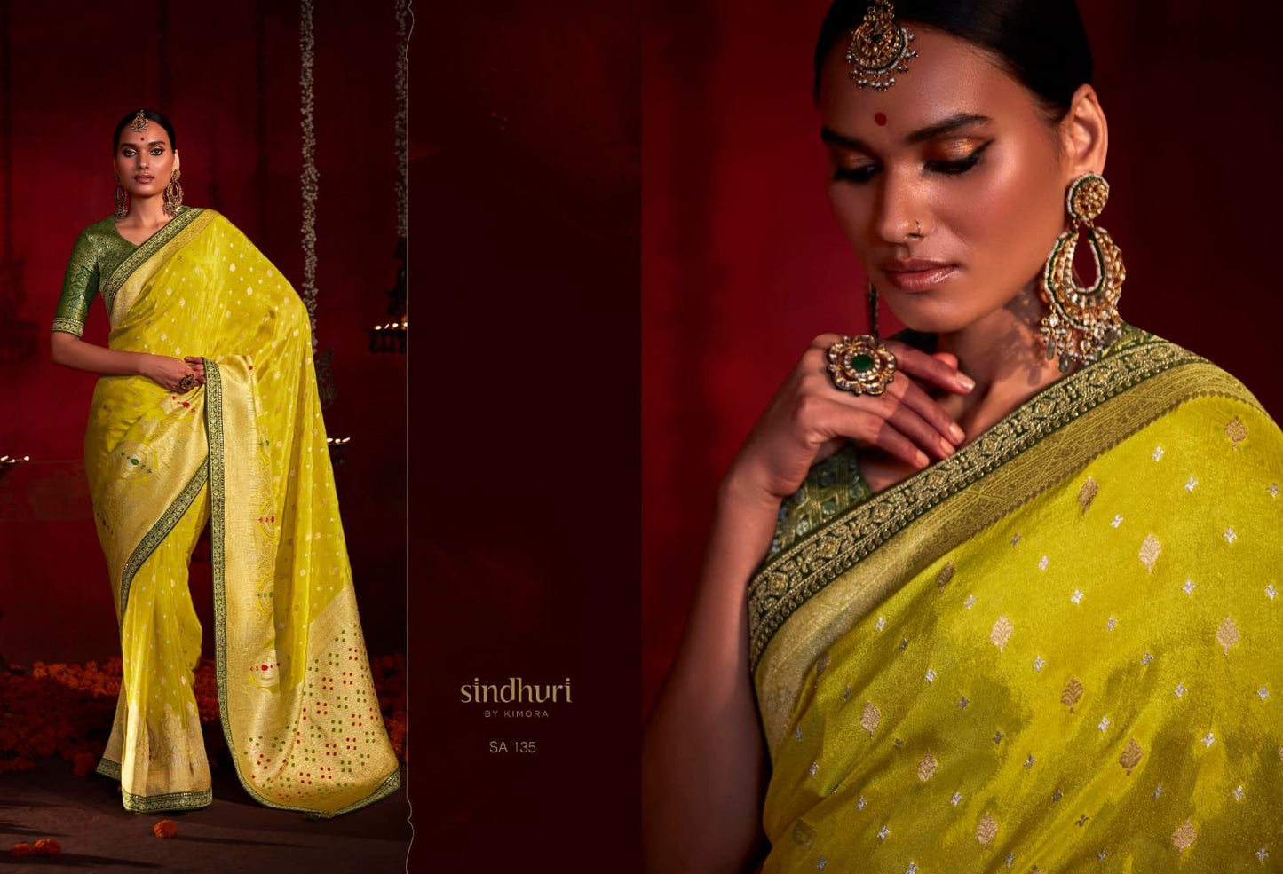 135 Ektara Sindhuri Sarees