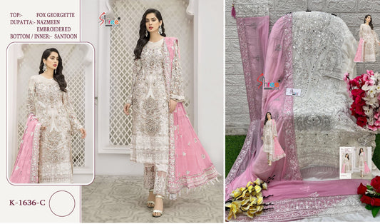 1636C Shree Fabs Pakistani Salwar Suits