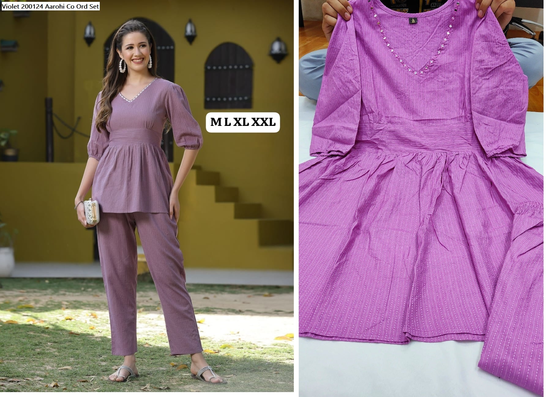 Violet 200124 Aarohi Co Ord Set