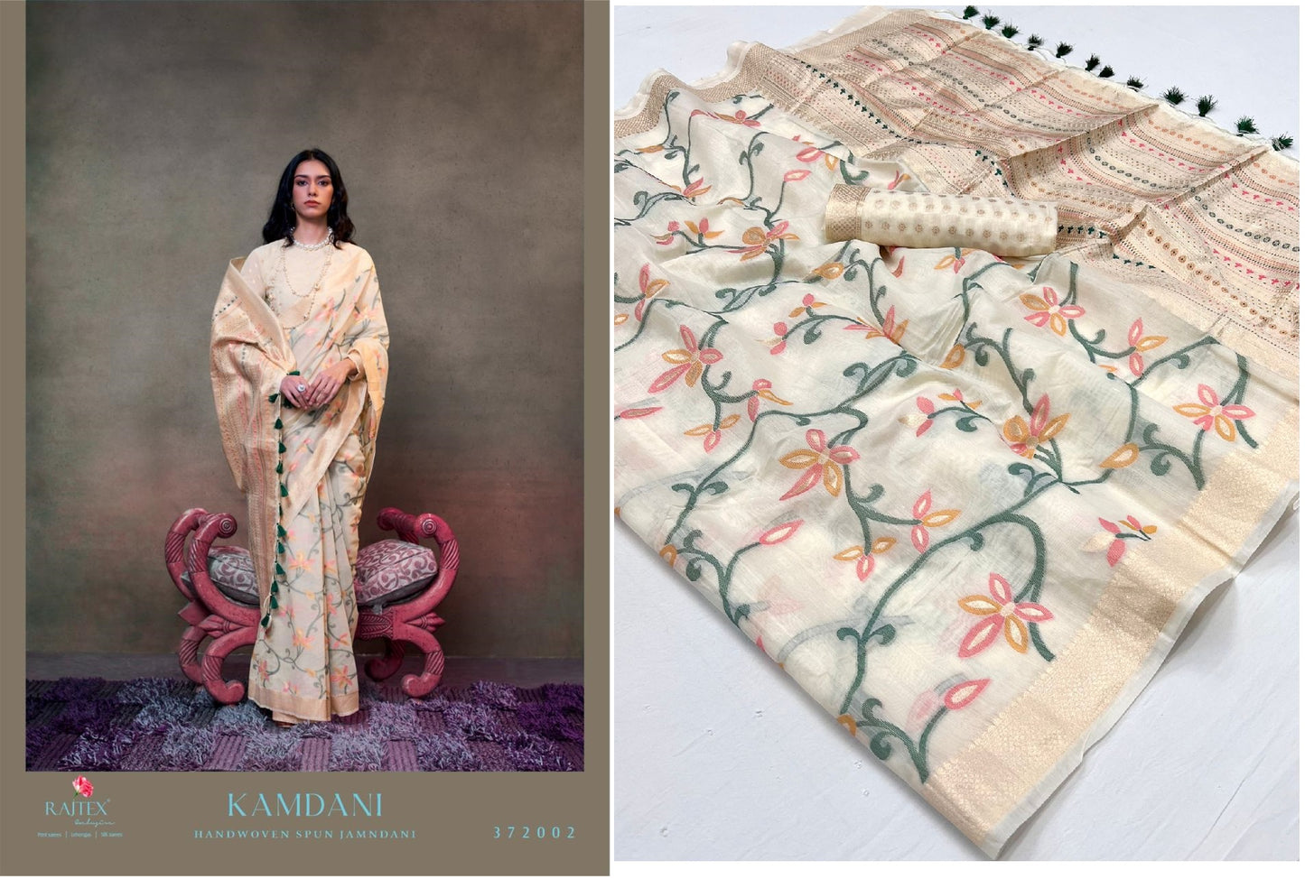 372002 Kamdani Rajtex Sarees