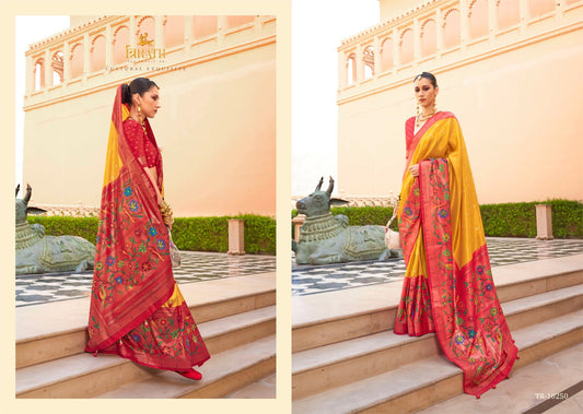 10250 Swastik Trirath Sarees