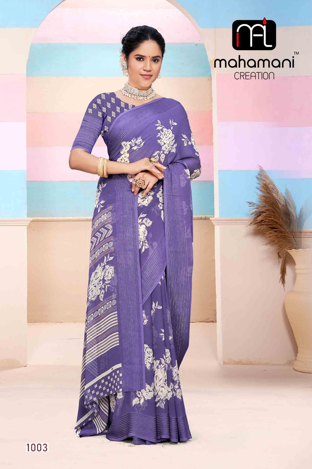 1003 Jaya Vol 2 Mahamani Creation Sarees
