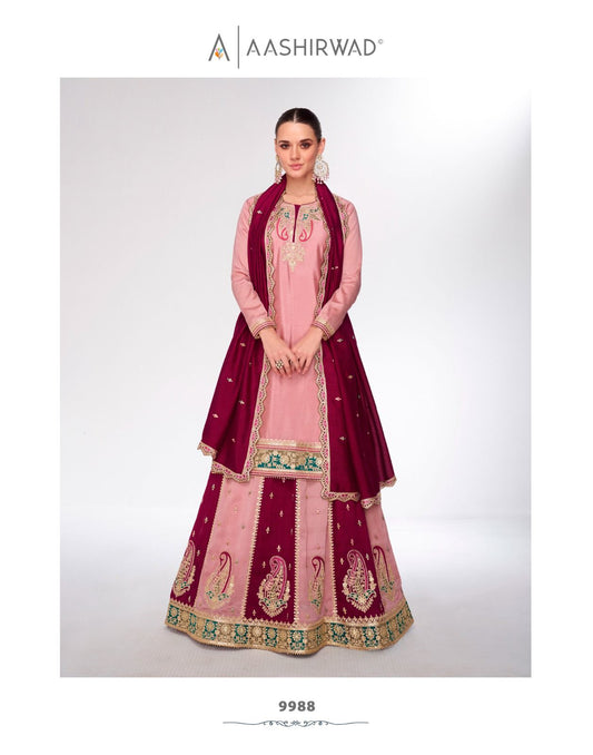 9988 Kahaani Aashirwad Creation Readymade Suits