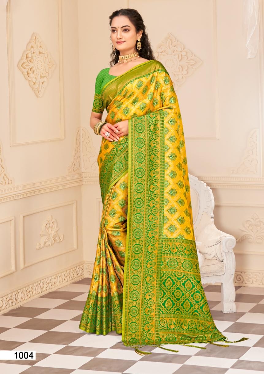 1004 Kalanidhi Vol 6 Bunawat Sarees