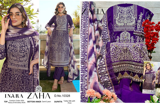10328 Inara Vol 1 Zaha Pakistani Salwar Suits