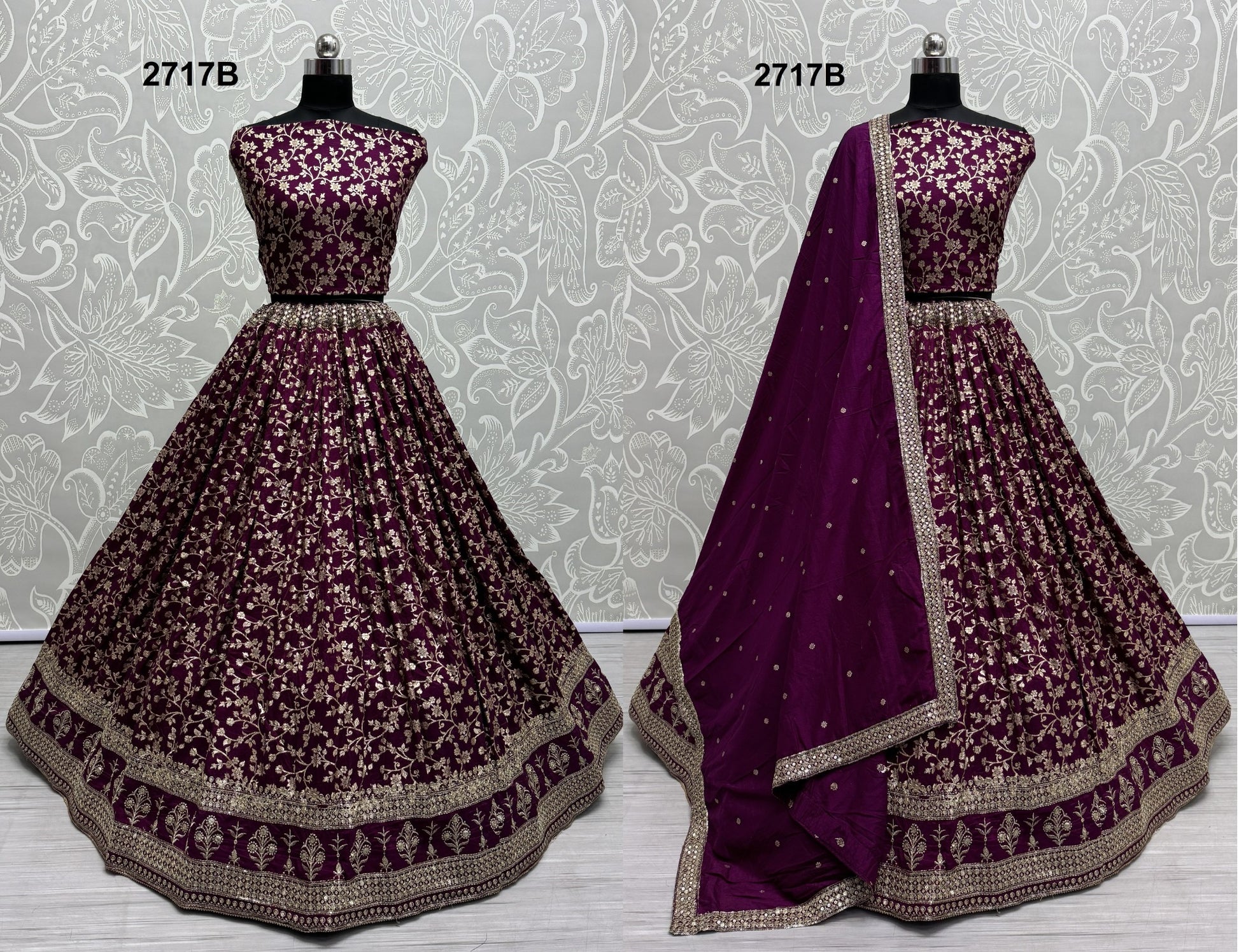 2717B Anjani Art Lehenga Choli