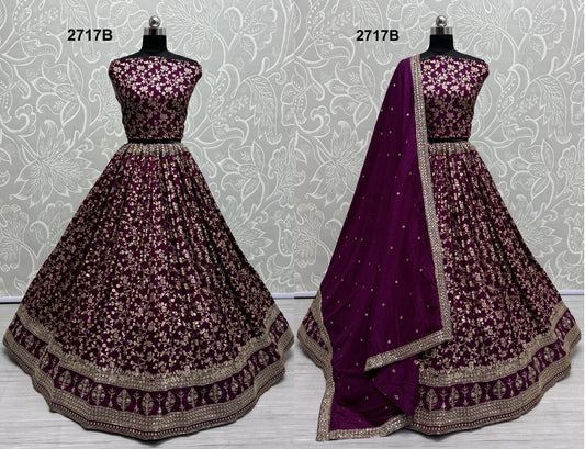 2717B Anjani Art Lehenga Choli
