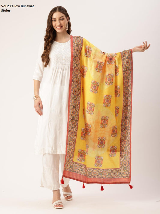 Vol 2 Yellow Bunawat Stoles
