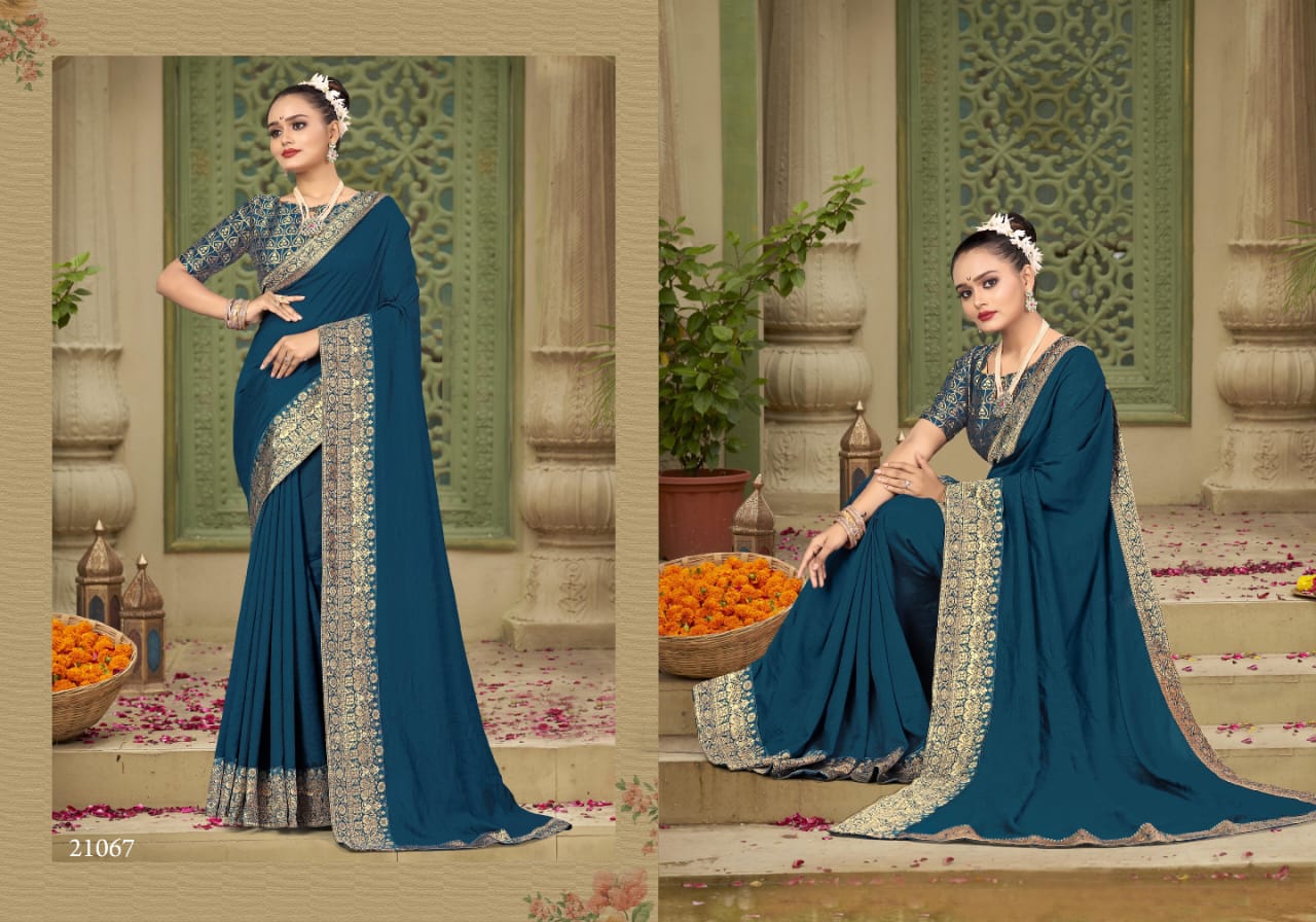 21067 Palav Silk Gajapati Sarees